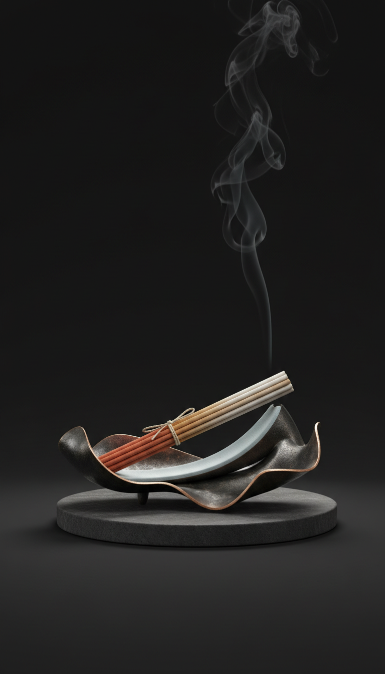 Artisan Metal Incense Tray Limited Edition Bundle