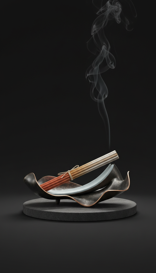 Artisan Metal Incense Tray Limited Edition Bundle